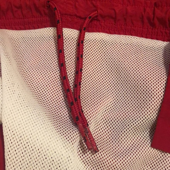 Mens XXL Red Nautica Swim trunks - Picture 9 of 10